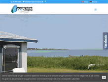 Tablet Screenshot of bjerregaardcamping.dk